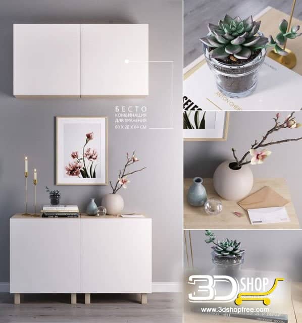 3d max, 3d model, 3dshop, Accessories, Free download, Home, V-ray, Home Accessories