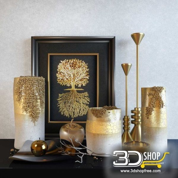 Decorative Vases 3d Models 044