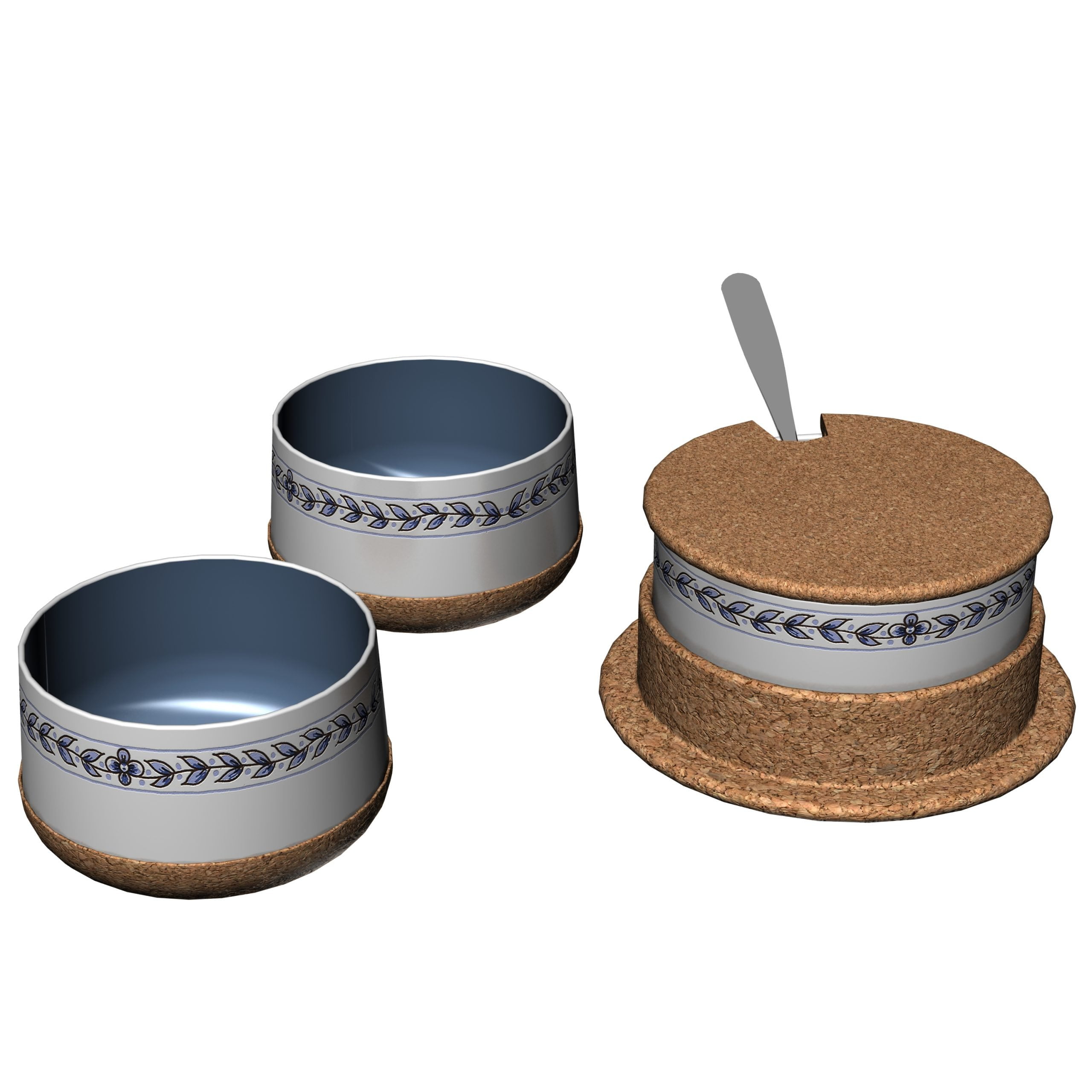 3d max, 3d model, 3dshop, Free download, Kitchen Accessories, V-ray, Kitchen Containers