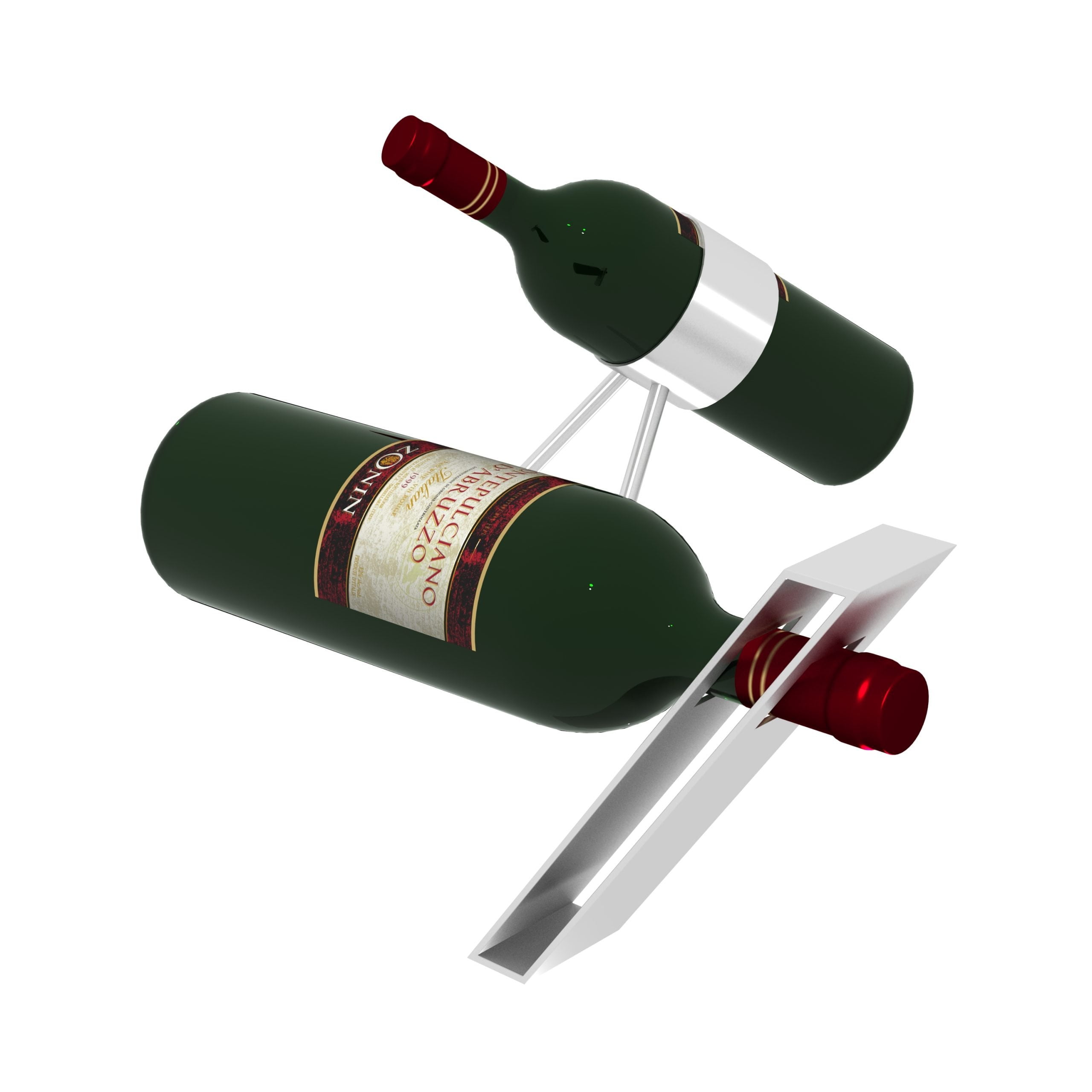 3d max, 3d model, 3dshop, Free download, Kitchen Accessories, V-ray, Wine Bottles, Hanger