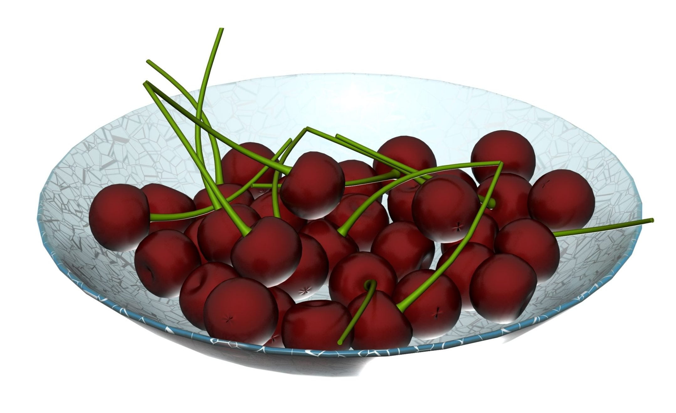 3d max, 3d model, 3dshop, Free download, Kitchen Accessories, V-ray, Cherry , Cherry Plate