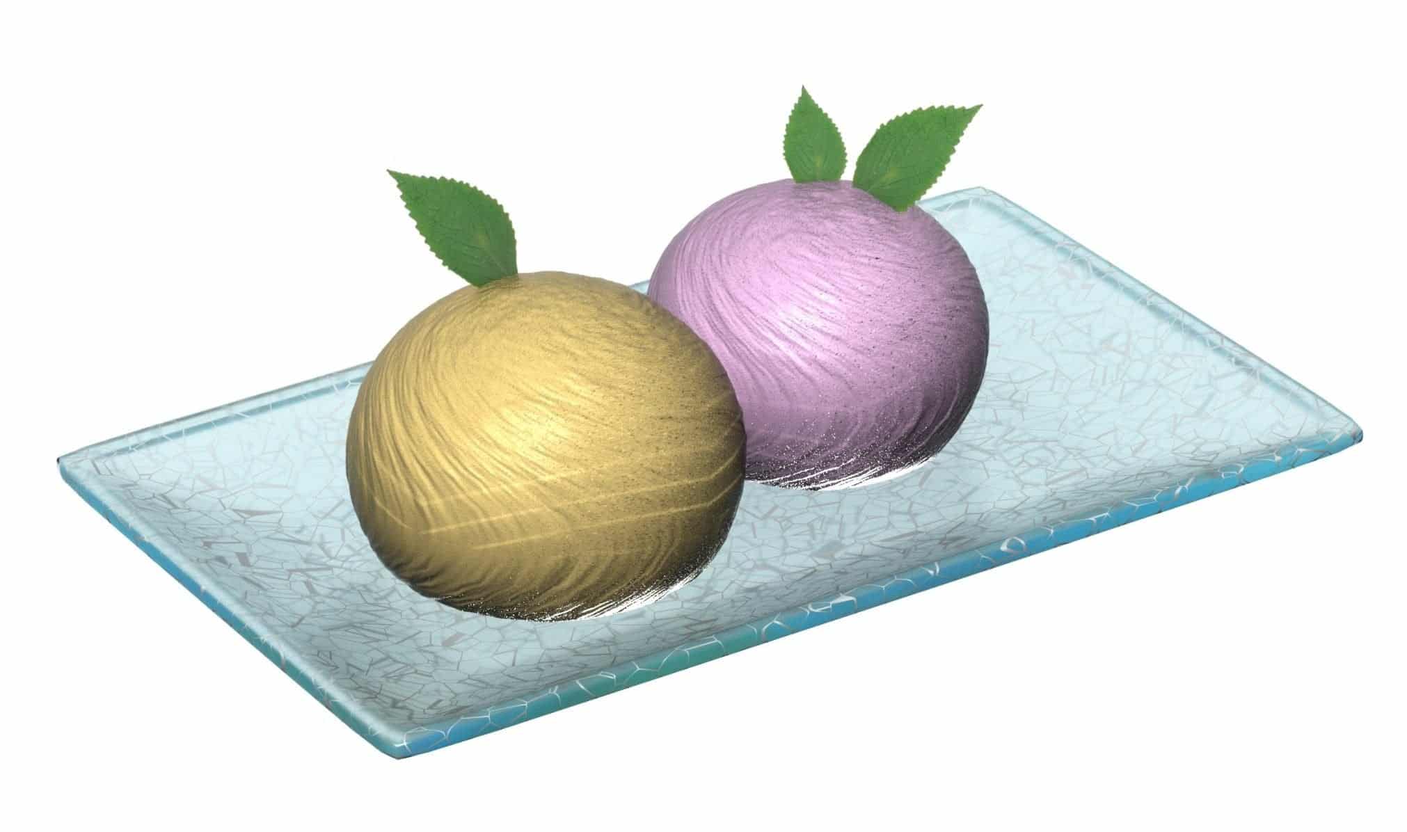 3d max, 3d model, 3dshop, Free download, Kitchen Accessories, V-ray, Ice-Cream, Ice-Cream Plate
