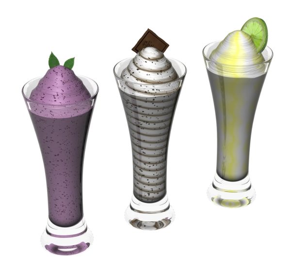 Ice Cream Glass 3d Models 076