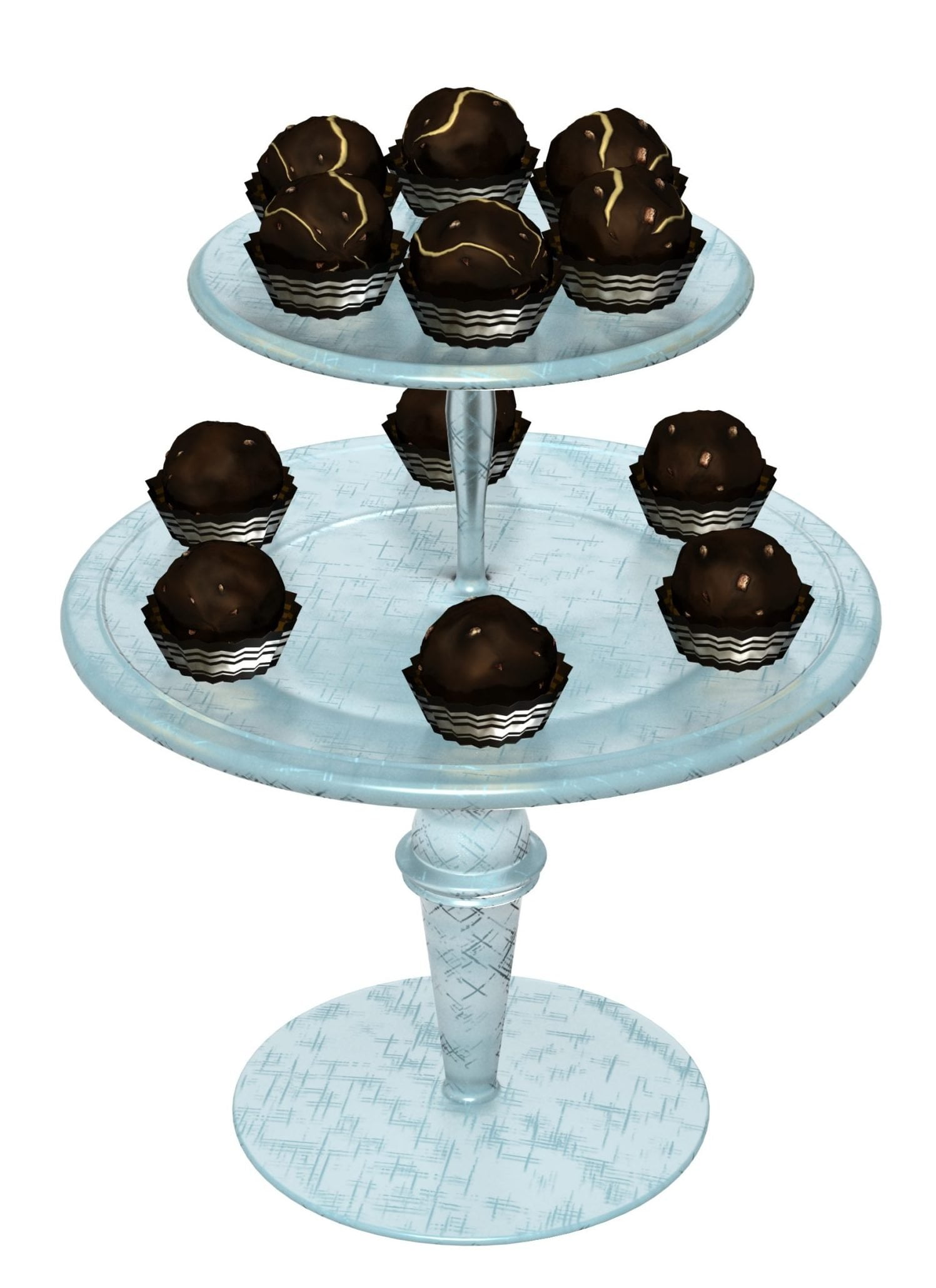 3d max, 3d model, 3dshop, Free download, Kitchen Accessories, V-ray, Chocolate , Chocolate Serving Stand