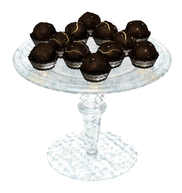 Chocolate Serving Stand 3d Models 084