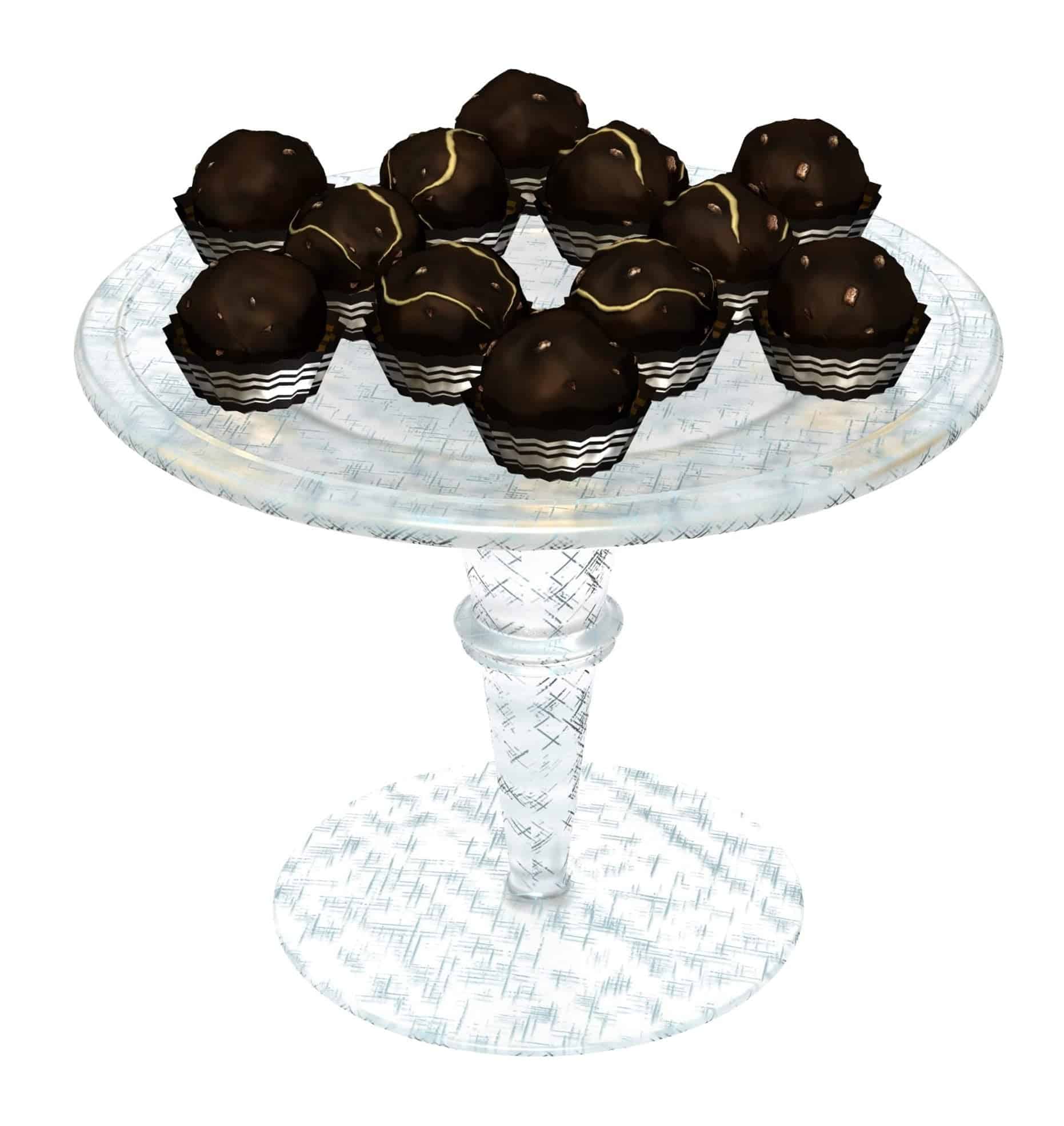 3d max, 3d model, 3dshop, Chocolate, Chocolate Serving Stand, Free download, Kitchen Accessories, V-ray