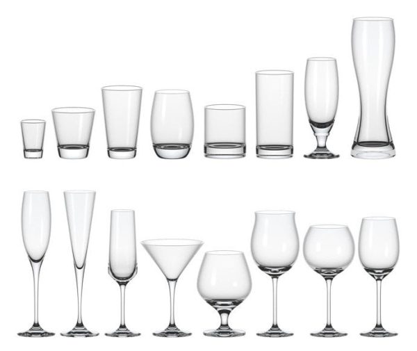 Different Glass Cups 3d Models 099