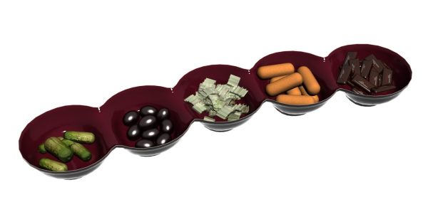 Snacks Plate 3d Models 127