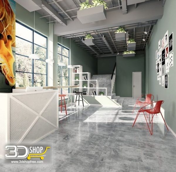 Showroom Interior Scene 006