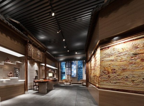 Museum Interior Scene 013