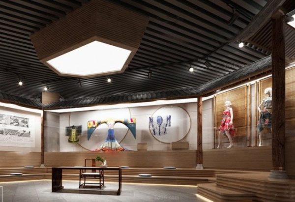 Museum Interior Scene 014