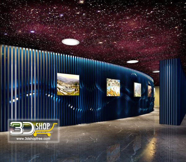Lobby 3d Max Interior Scene 018