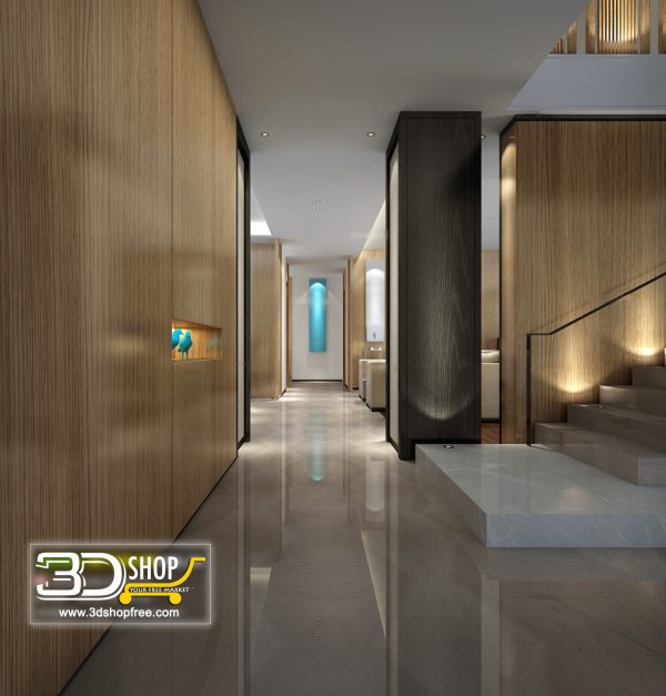 Lobby 3d Max Interior Scene 022