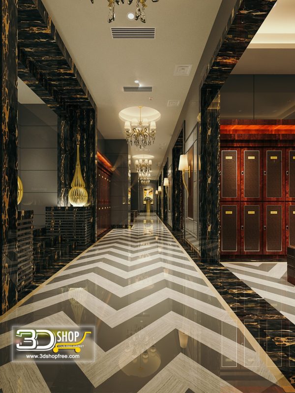 Lobby 3d Max Interior Scene 031