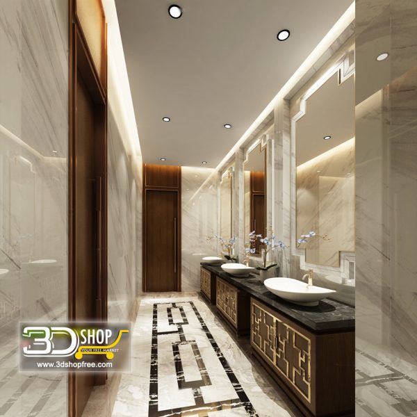 043 Bathroom Interior Scene