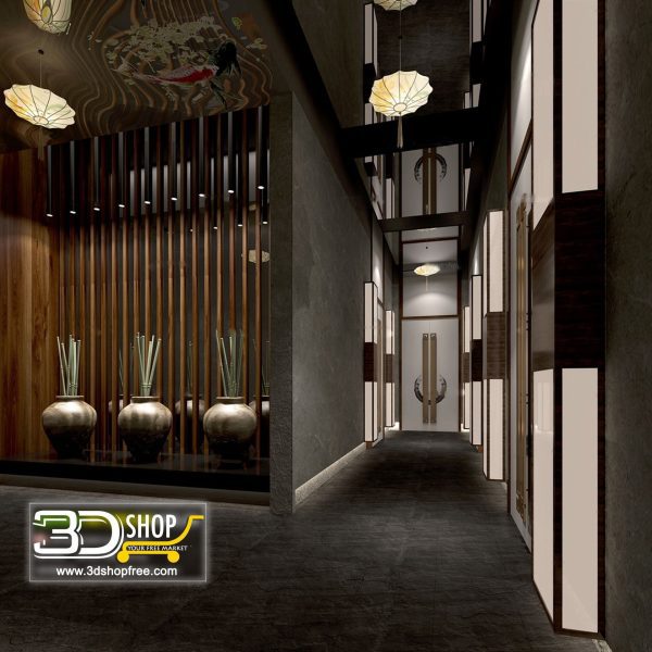 044 Lobby 3d Max Interior Scene