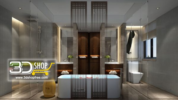 057 Bathroom Interior Scene