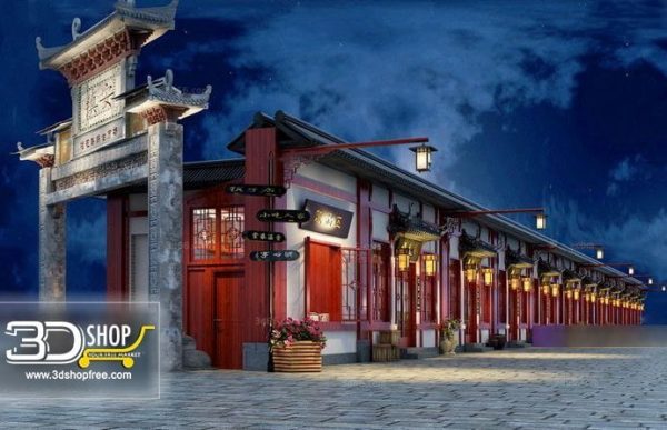 Chinese Exterior Scene 063
