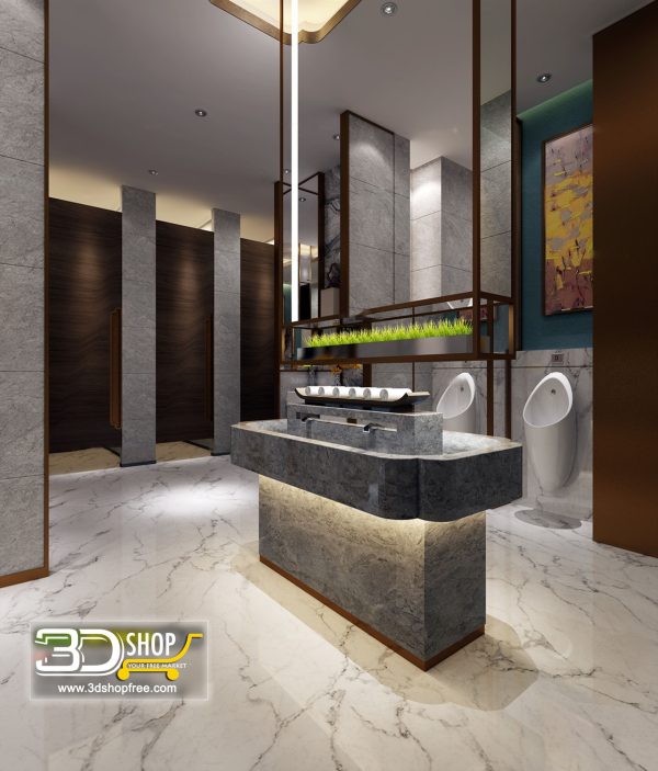 069 Bathroom Interior Scene