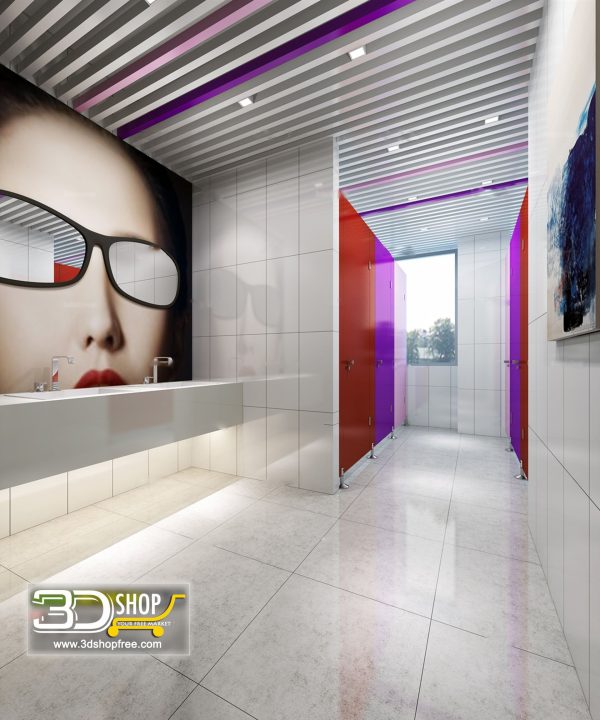 076 Bathroom Interior Scene