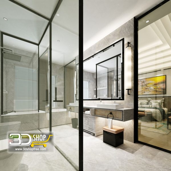 081 Bathroom Interior Scene