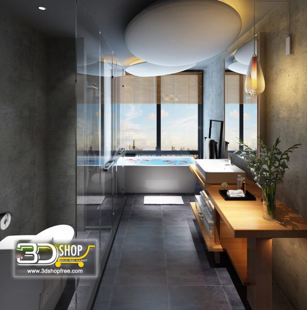 082 Bathroom Interior Scene