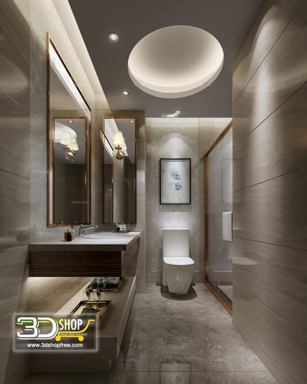 083 Bathroom Interior Scene