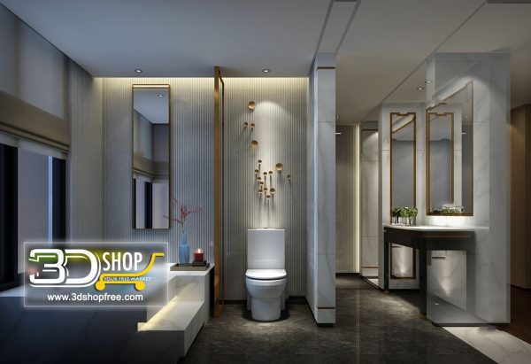 084 Bathroom Interior Scene