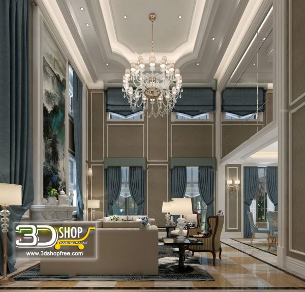 301 Living Room 3d Max Interior Scene