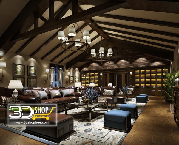 314 Living Room 3d Max Interior Scene
