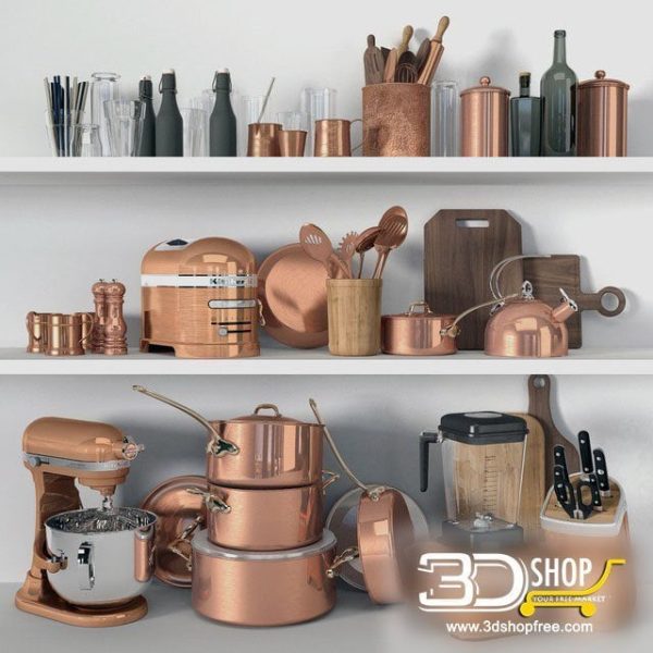 Cookware Decor 3d Models 058