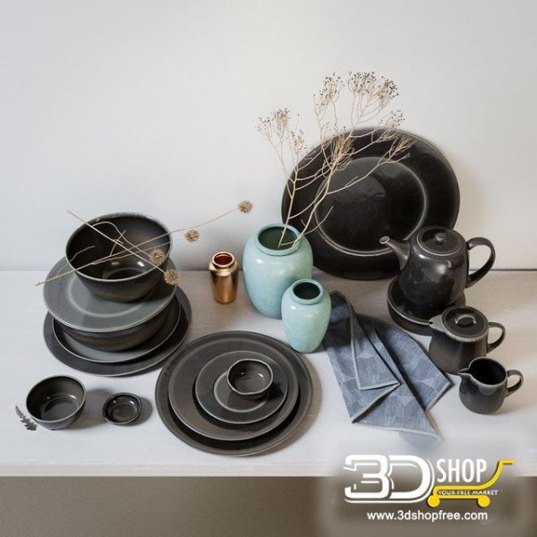Decorative Items 3d Models 053