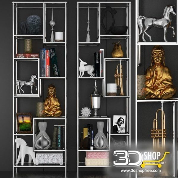 Decorative Items 3d Models 082