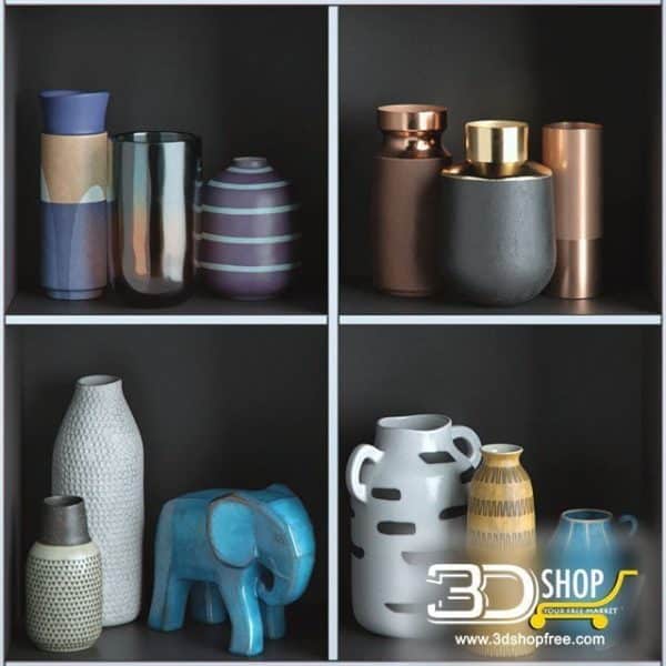 Decorative Items Cornona & VRay 049