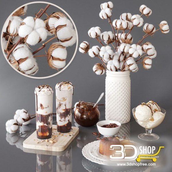 Decorative Items Corona & VRay 083