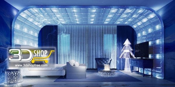 Modern Hotel Suite 067