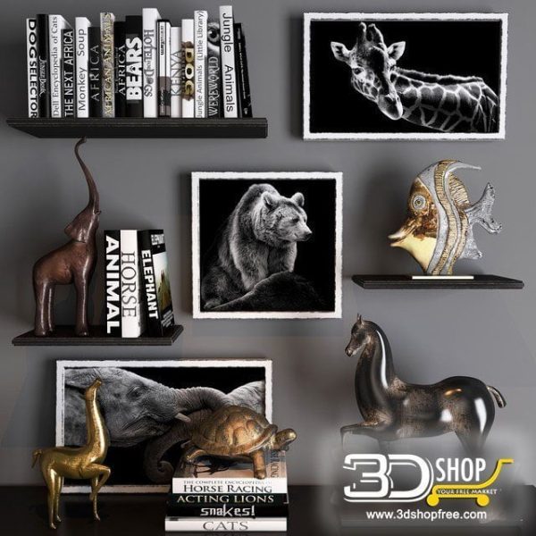 Wall Decorative Items 3d Models 068