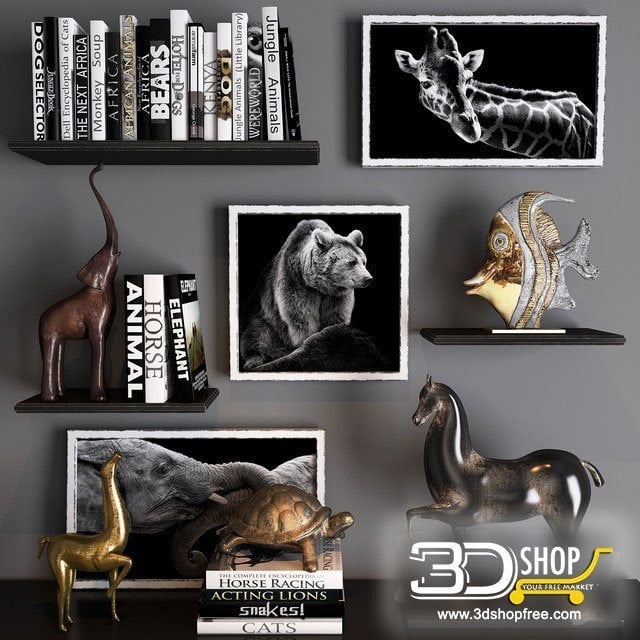 Wall Decorative Items 3d Models