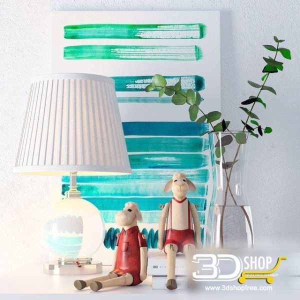 Wall Decorative Items 3d Models 070