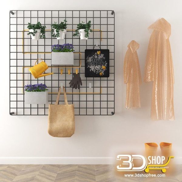Wall Decorative Items 3d Models 077