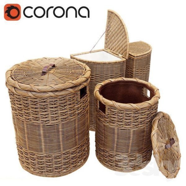 Basket 3d Model Free Download 098