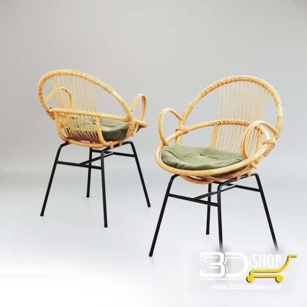 Chair 3d Model Free Download 016