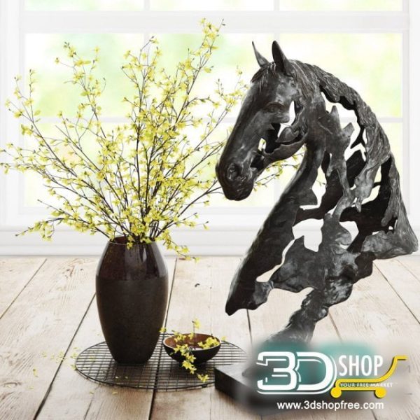 Decorative Set 3d Models 090