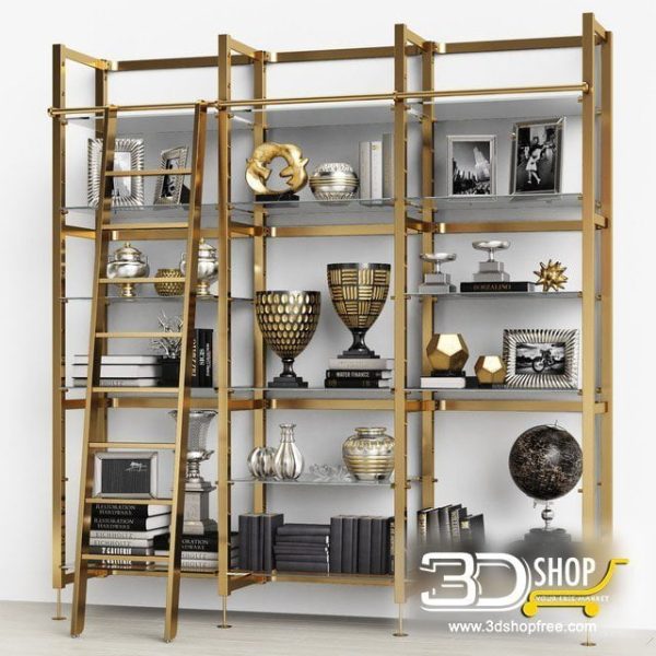Modern Cabinet 3D Model 433