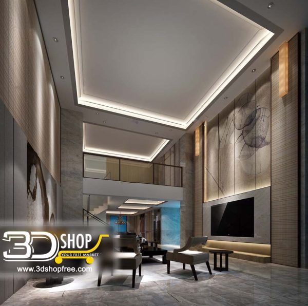 Modern Livingroom Fusion Style 498