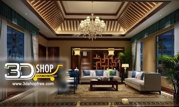 Modern Livingroom Fusion Style 500