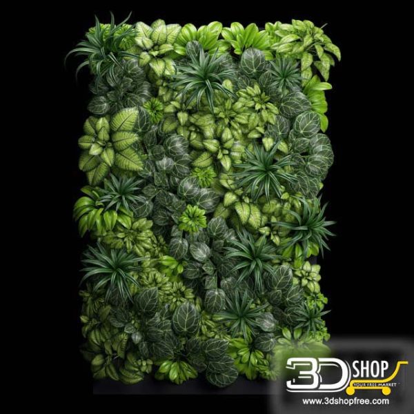 Plant Wall 3D Models 028