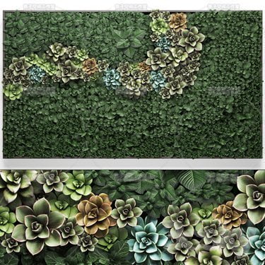 Vertical garden 3D Model