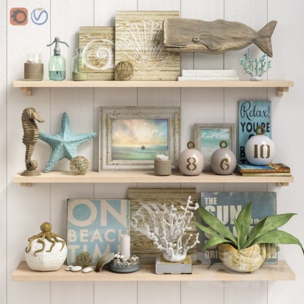 Sea Decoration 3d Model C078