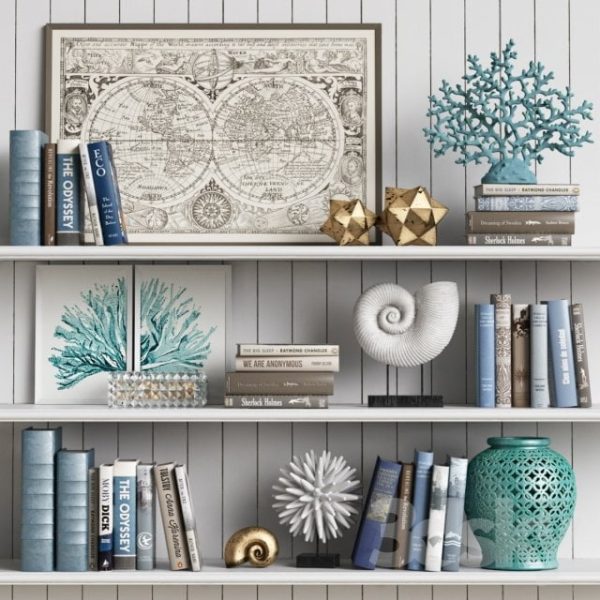 Decorative Set 3d Model C081